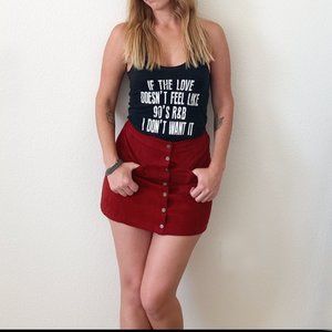 Americal Apparel 90's R&B RnB Love Tank